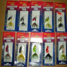 10 Worden Roostertail Trout Spinner Lures, Rooster Tail Lure Assortment,bass,pike