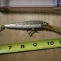 Rebel Floating Minnow,3,5" Deep Run Minnow lure, D-1003, Blue-Silver, NOS