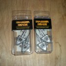 (2) Pks Big Hammer Hammer Head Plain Jig Heads,1 oz,4/0 Hooks for swimbaits, New