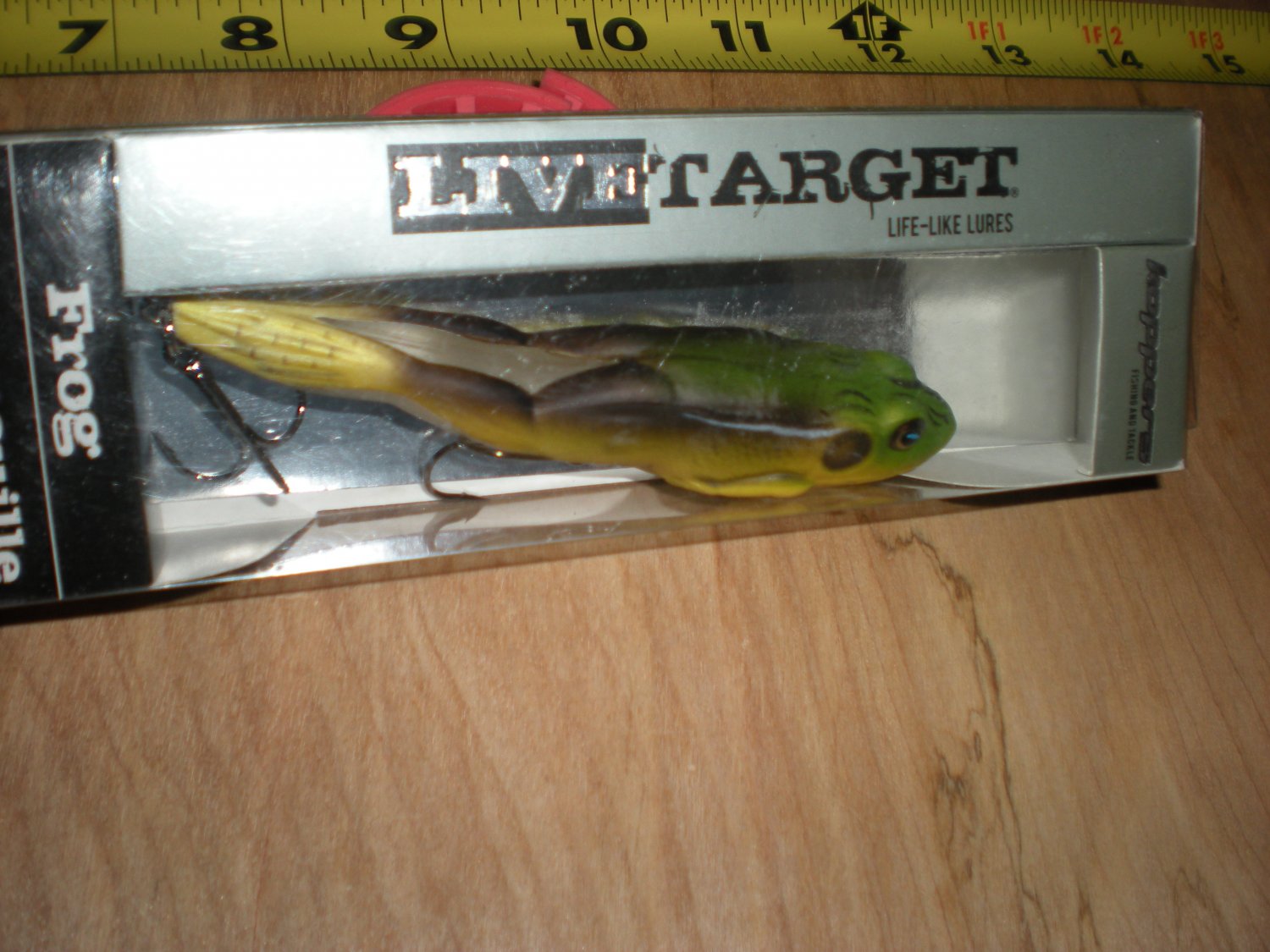 Koppers Live Target Frog Yellow//Black 5//8oz