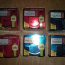3 dz. Ball Design Series Lids & Bands, RED & Blue, Mason Jar Regular Mouth Canning Supplies