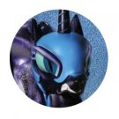 Badge or Magnet: Nightmare Moon GoH on glitter (YOU CHOOSE)