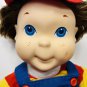 1986 Hasbro Playskool My Buddy Doll Brown Hair Original clothes badge *CLEAN!*
