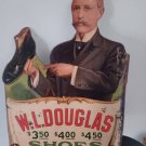 Reproduction w.l. douglas shoes advertising metal sign