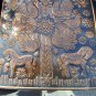 Vintage brass fouker wall art