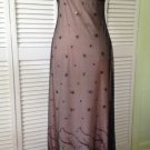 NEW Sue Wong Embellished Black Overlay/Nude Dress (Size Small) - MSRP $307.00!