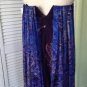 NEW NICOLE MILLER Blue/Purple Strapless Party Cocktail Dress (Size 6) MSRP $365