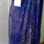 NEW NICOLE MILLER Blue/Purple Strapless Party Cocktail Dress (Size 6) MSRP $365