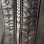 NEW Authentic ROBERTO CAVALLI Men's Whipstitch Black Leather Jacket-MSRP $1,950