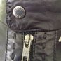 NEW Authentic ROBERTO CAVALLI Men's Whipstitch Black Leather Jacket-MSRP $1,950