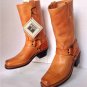 NEW Authentic FRYE Woman's Harness 12r Boots, Blond (Size 6 M & 8 M)