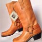 NEW Authentic FRYE Woman's Harness 12r Boots, Blond (Size 6 M & 8 M)