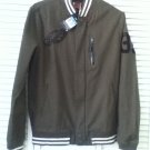 NEW NIKE NFL EAGLES  Men's Canvas Jacket (Size Medium) Army Green