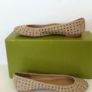 NEW Juicy Couture Jaclyn Women's Nude Suede Ballet Flats (Size 6)-MSRP $198.00!