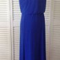 NEW Authentic FRANK LYMAN Design Royal Blue Long Knit Dress (Size 8 & 12)