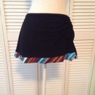 NEW "Profile" Skirted Bikini Bottom Separate Black/Tribal (Size 12)-MSRP $90.00!