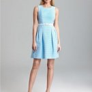 NEW Trina Turk Aime Boat Neck Jacuard Dress "Missing Belt" (Size 8) - MSRP $378