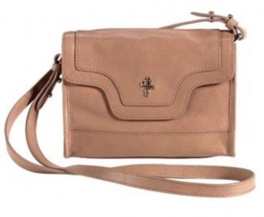 NEW Cole Haan Deconstructed Emma Crossbody Leather Bag Desert Tan - MSRP $228.00
