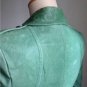 NEW Authentic RACHEL ZOE Green Celia Dual Closure Leather Jacket (Size 4) - $795