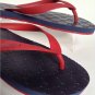 NEW Authentic GUCCI Men's Blue Bedlam Thong Sandals (Size 10 UK/11 US)