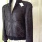 NEW Authentic ALICE + OLIVIA Black Jaqueline Faux Fur Lined Jacket (Size XS)