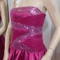 NEW C. W. DESIGN Short Pink Sequined Special Occassion/Party Dress (Size L)