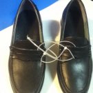 NEW Authentic SEBAGO HALIFAX BLACK LEATHER LOAFERS - Size 6 M