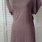 BCBG MAXAZRIA Sweater Dress Turtle Neck In Taupe/Cinder (Size L) - MSRP $140.00!