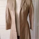 NEW Authentic PAUW AMSTERDAM Lambskin Beige Leather Jacket (Size 1)-MSRP $1,795