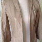NEW Authentic PAUW AMSTERDAM Lambskin Beige Leather Jacket (Size 1)-MSRP $1,795