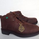 NEW Mens Kickers Brown Nubuck Leather Lug Sole Ankle Boots (Size 9.5)-MSRP $189