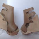 NEW  MAX STUDIO By LEON MAX "FOAL" PLATFORM SANDAL (Size 7.5) - MSRP $188.00