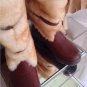 NEW Authentic UGG AUSTRALIA Lilyan Mahogany Leather Waterproof Boots (Size 7)