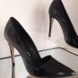 NEW Authentic ALICE + OLIVIA Dina Black Patent Leather Pumps - MSRP $295.00!
