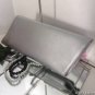 Authentic SAINT LAURENT Silver Diagonale Leather Clutch Bag - MSRP $1,050.00!