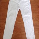 New Adriano Goldschmied THE STILT CIGARETTE Jeans WHITE (Size 32) - MSRP $178.00