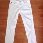 New Adriano Goldschmied THE STILT CIGARETTE Jeans WHITE (Size 32) - MSRP $178.00
