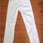 New Adriano Goldschmied THE STILT CIGARETTE Jeans WHITE (Size 32) - MSRP $178.00
