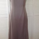 NEW Erik Stewart Long Dress In Taupe Simple Elegance (Size 10)