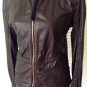 NEW Authentic MARNI Brown Snap Collar Leather Jacket (Size 40) - MSRP $2590.00!