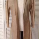 NEW Authentic PAUW AMSTERDAM Lambskin Beige Leather Jacket (Size 3)-MSRP $1,725
