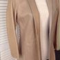 NEW Authentic PAUW AMSTERDAM Lambskin Beige Leather Jacket (Size 3)-MSRP $1,725