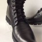 NEW Authentic GUCCI Black Leather & Suede Lace-Up Ankle Boots (Size 37.5)