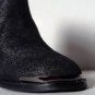NEW ABS by Allen Schwartz Black/Silver Perisphone Suede Ankle Boots (Size 6 M)