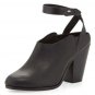 NEW Authentic RAG & BONE Kenny Leather Ankle Strap Slide, Black - MSRP $450.00!