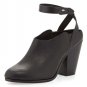 NEW Authentic RAG & BONE Kenny Leather Ankle Strap Slide, Black - MSRP $450.00!