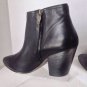 NEW Authentic ASH Black Olivia Leather Ankle Boots (Size 10) - MSRP $258.00!