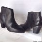 NEW Authentic ASH Black Olivia Leather Ankle Boots (Size 10) - MSRP $258.00!