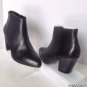 NEW Authentic ASH Black Olivia Leather Ankle Boots (Size 10) - MSRP $258.00!