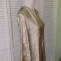 NEW Authentic STELLA MCCARTNEY Goldtone Lamé Dress (Size 38) - MSRP $1,320.00!